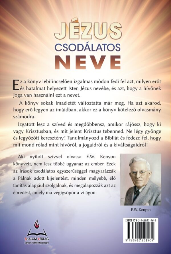 E.W. Kenyon: Jézus csodálatos neve - Image 2